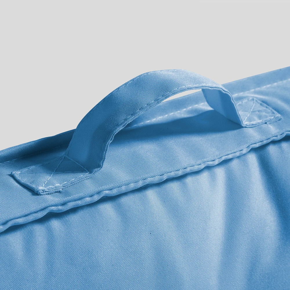 Coussin Palette Dossier Polyester Bleu 60 X 40 X 12 Cm 5 Coussin Palette Dossier Polyester Bleu 60 X 40 X 12 Cm – Image 3