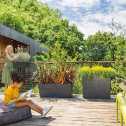 Muret Like R Anthracite 99 X 38 Cm -VerdeLuxe 1053539 2000975