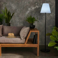 Lampadaire En Acier Anthracite -VerdeLuxe 1baae12c29dbd4f5