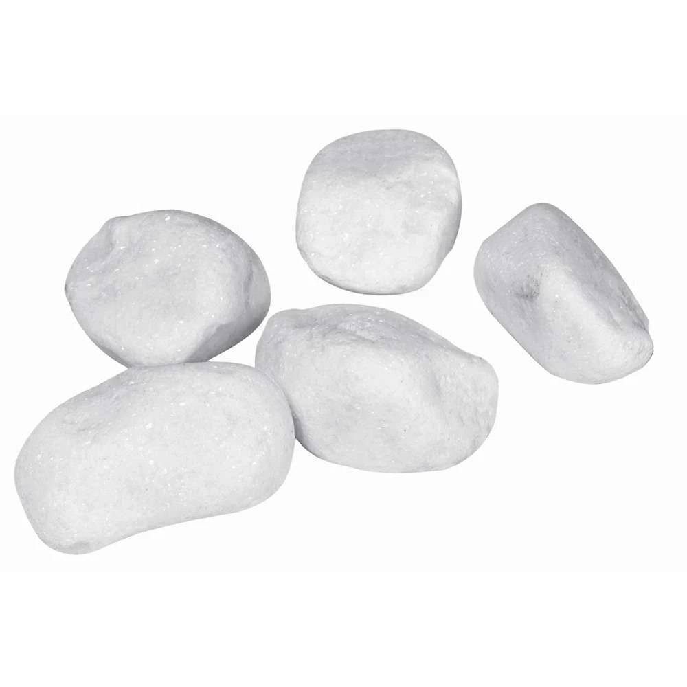 Galets De Marbre 40/60mm, Blanc - 25 Kg 4 Galets De Marbre 40/60mm, Blanc - 25 Kg – Image 2