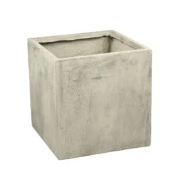 Cube Jin, Gris Ciment L. 50 X L. 50 X H. 50 Cm -VerdeLuxe 418306 001