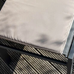 Lot De 2 Coussins Bain De Soleil Polyester écru 186x53x5 Cm -VerdeLuxe 440f70c365e200dd