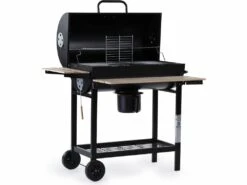 Barbecue Charbon De Bois "king" - 95 X 63 X 105 Cm - Noir -VerdeLuxe 623845111aefa4.58151891