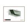 Housse De Protection Pour Chaise Longue 205 X 75 X 68 Cm - Noir -VerdeLuxe 627036ecb7d665.52412828