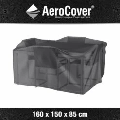 Aerocover Housse De Protection Pour Table Et Petit Salon L160 Cm -VerdeLuxe 62b30823f15346.54751875