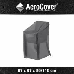 Aerocover Housse De Protection Pour Chaises De Jardin Empilables -VerdeLuxe 62b30825271d29.58101641