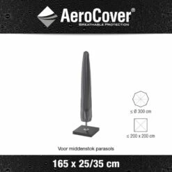 Aerocover Housse De Protection Pour Parasols Droits -VerdeLuxe 62b3082a0434c5.16582721
