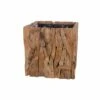 Pot De Fleurs Carré En Teck Hauteur 78 Cm -VerdeLuxe 62b30b93817a09.81841388