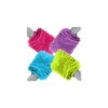Lot Spécial De 4 Gants Chenille Microfibre Multicolores