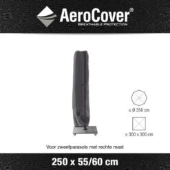 Aerocover Housse De Protection Pour Parasols Déportés 3x3 M -VerdeLuxe 631c3cff2423a8.07990098