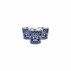 Jardinière En Zinc 3 Pots Carreaux De Ciment -VerdeLuxe 63bcb8f387b026.51158878