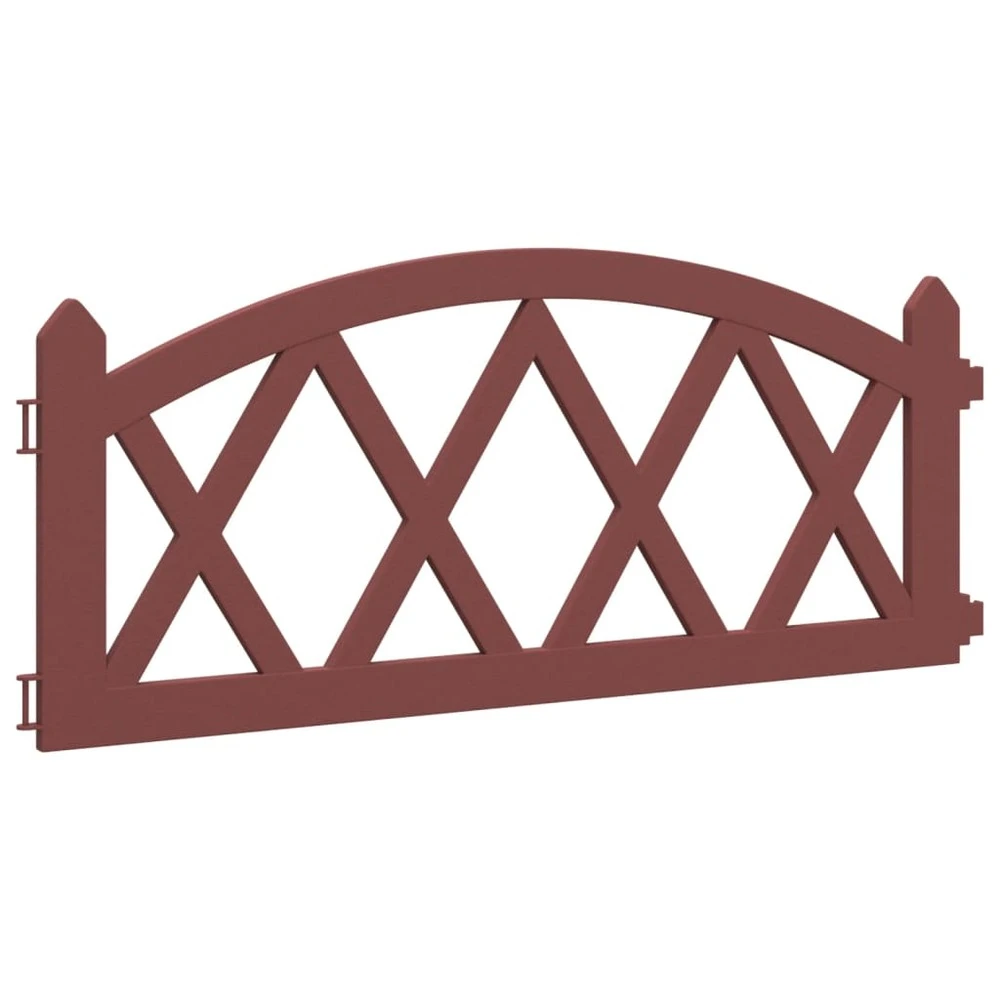 VIDAXL Bordures De Pelouse 17 Pcs Rouge 10 M Pp 5 VIDAXL Bordures De Pelouse 17 Pcs Rouge 10 M Pp – Image 3