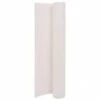 VIDAXL Clôture De Jardin Double Face 90x400 Cm Blanc -VerdeLuxe 641f1d560b3c50.47498439