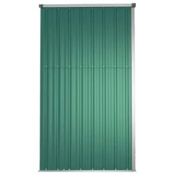 VIDAXL Abri à Outils De Jardin Vert 225x89x161 Cm Acier Galvanisé -VerdeLuxe 641f441e7a5c90.06157774