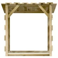VIDAXL Pergola Avec Toit 100x90x100 Cm Bois De Pin Imprégné -VerdeLuxe 642336fca54f24.21213179