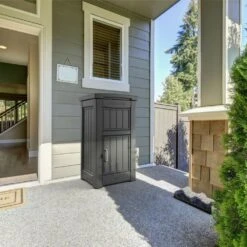 Keter Boîte De Dépôt à Colis Anthracite Ecom -VerdeLuxe 6425d234900743.90565949