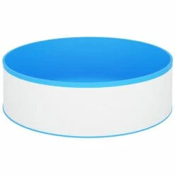 VIDAXL Piscine à éclaboussures 350x90 Cm Blanc -VerdeLuxe 6426d646e95254.28373072