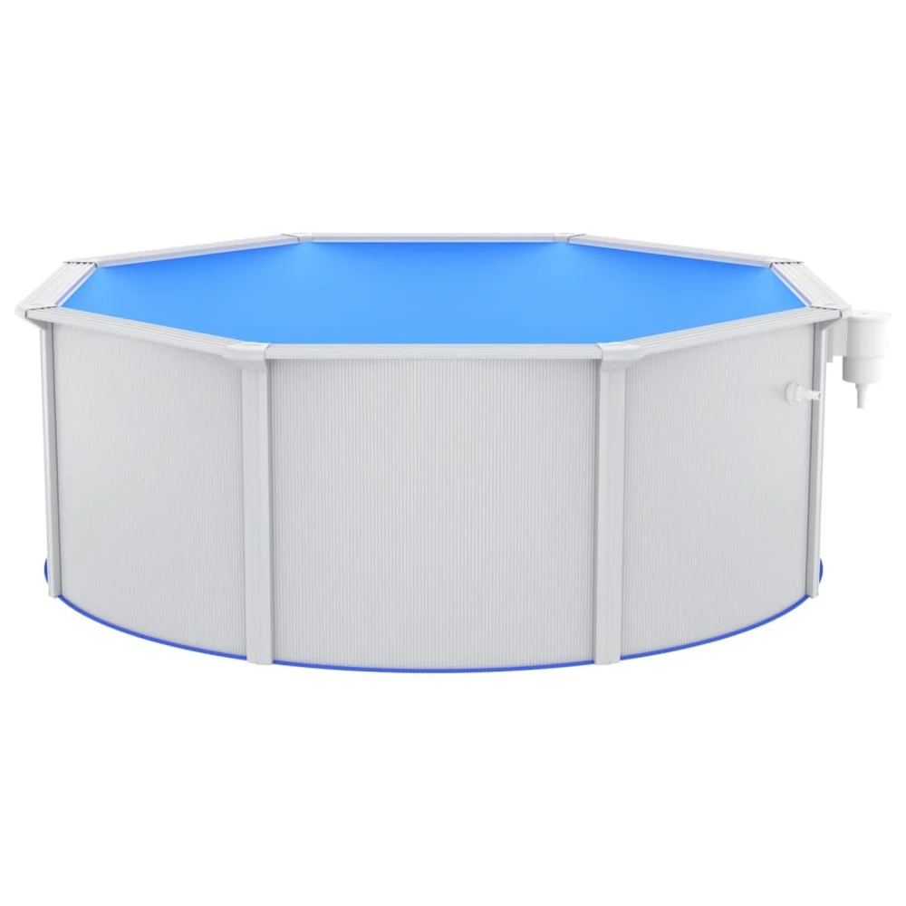 VIDAXL Piscine Avec Pompe Filtrante à Sable Et échelle 360x120 Cm 6 VIDAXL Piscine Avec Pompe Filtrante à Sable Et échelle 360x120 Cm – Image 4