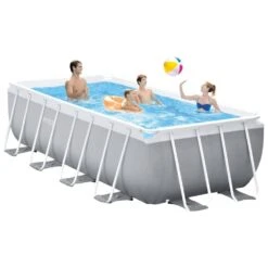 Intex Ensemble De Piscine Prism Frame Rectangulaire 400x200x122 Cm -VerdeLuxe 6426d66cd3dc51.78894229