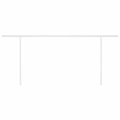 VIDAXL Auvent Automatique Capteur De Vent Et Led 5x3,5 M Crème -VerdeLuxe 6426ddb6ad0882.27173481