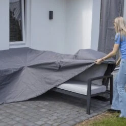 Madison Housse De Meubles D'extérieur 270 X 210 X 90 Cm Gauche Gris -VerdeLuxe 643014042e1224.44397024