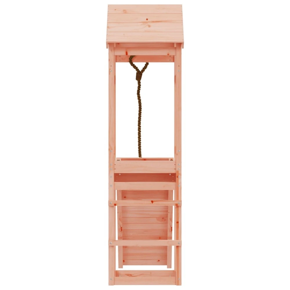 VIDAXL Maisonnette De Jeu Avec Mur D'escalade Bois Massif Douglas 9 VIDAXL Maisonnette De Jeu Avec Mur D'escalade Bois Massif Douglas – Image 7