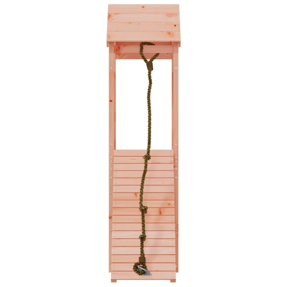 VIDAXL Maisonnette De Jeu Avec Mur D'escalade Bois Massif Douglas 6 VIDAXL Maisonnette De Jeu Avec Mur D'escalade Bois Massif Douglas – Image 4