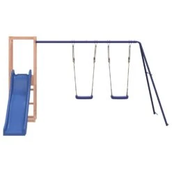 VIDAXL Maisonnette De Jeu Et Toboggan Balançoires Bois Massif Douglas 12 VIDAXL Maisonnette De Jeu Et Toboggan Balançoires Bois Massif Douglas -VerdeLuxe 64302a150849d5.24891386