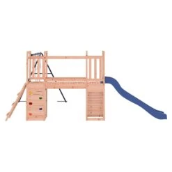 VIDAXL Maisonnette De Jeu Et Toboggan échelle Balançoires Bois Douglas -VerdeLuxe 64302a26634007.04952445