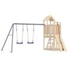 VIDAXL Maisonnette De Jeu Avec Mur D'escalade Balançoires Bois De Pin 2 VIDAXL Maisonnette De Jeu Avec Mur D'escalade Balançoires Bois De Pin -VerdeLuxe 64302a66d07c80.68404577