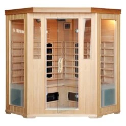 Cabine Sauna Luxe Infrarouge 3/4 Places
