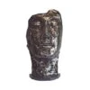 Statue Visage Métal Mosaïque 108 Cm - Gris Anthracite 1 Statue Visage Métal Mosaïque 108 Cm - Gris Anthracite -VerdeLuxe 6435a5401d4198.68268886