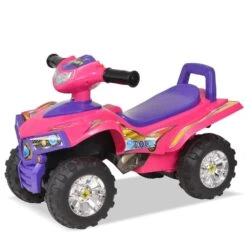 VIDAXL Vtt Pour Enfants Avec Son Et Lumière Rose Et Violet 11 VIDAXL Vtt Pour Enfants Avec Son Et Lumière Rose Et Violet -VerdeLuxe 643881a32499e4.59161240