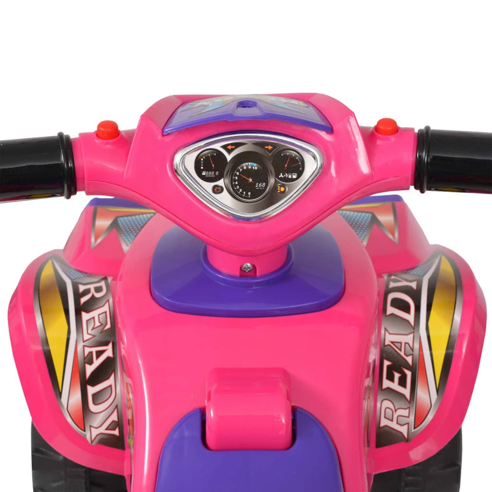 VIDAXL Vtt Pour Enfants Avec Son Et Lumière Rose Et Violet 6 VIDAXL Vtt Pour Enfants Avec Son Et Lumière Rose Et Violet – Image 4