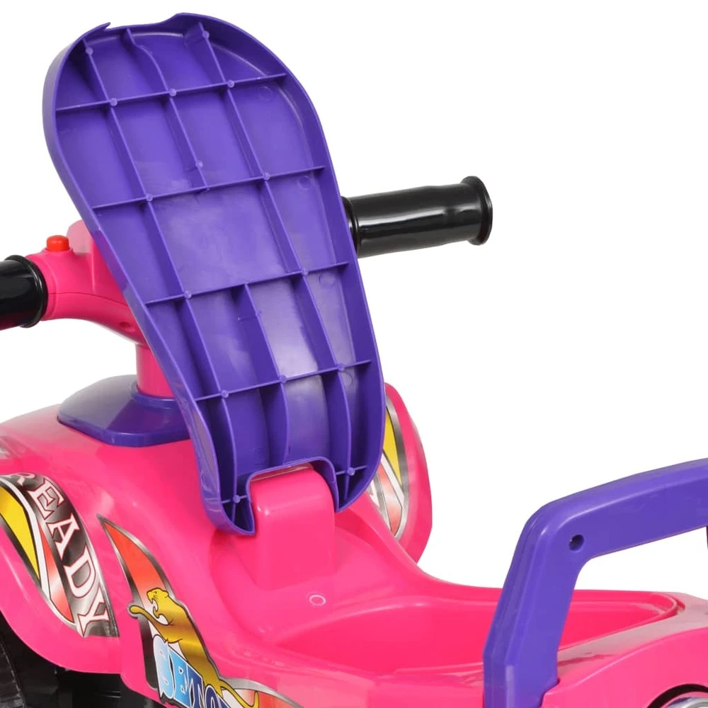 VIDAXL Vtt Pour Enfants Avec Son Et Lumière Rose Et Violet 9 VIDAXL Vtt Pour Enfants Avec Son Et Lumière Rose Et Violet – Image 7