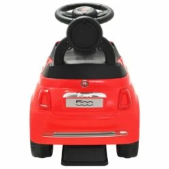 VIDAXL Voiture à Chevaucher Fiat 500 Rouge 12 VIDAXL Voiture à Chevaucher Fiat 500 Rouge -VerdeLuxe 643881a5ce2076.13427962