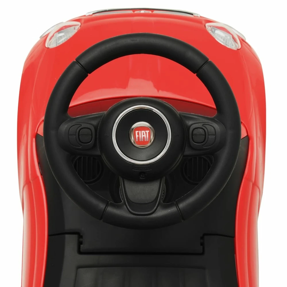 VIDAXL Voiture à Chevaucher Fiat 500 Rouge 9 VIDAXL Voiture à Chevaucher Fiat 500 Rouge – Image 7