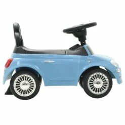 VIDAXL Voiture à Chevaucher Fiat 500 Bleu -VerdeLuxe 643881a9dc6335.93468989