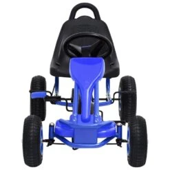 VIDAXL Kart à Pédales Avec Pneus Bleu -VerdeLuxe 643881af2c0b97.92455923