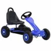 VIDAXL Kart à Pédales Avec Pneus Bleu -VerdeLuxe 643881af2fbc16.58235469