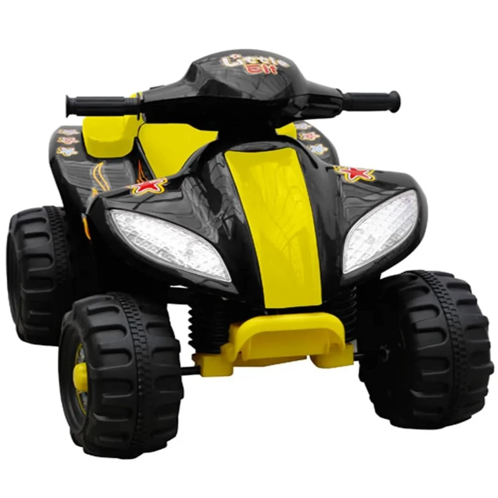VIDAXL Quad électrique Pour Enfants Jaune Et Noir 5 VIDAXL Quad électrique Pour Enfants Jaune Et Noir – Image 3