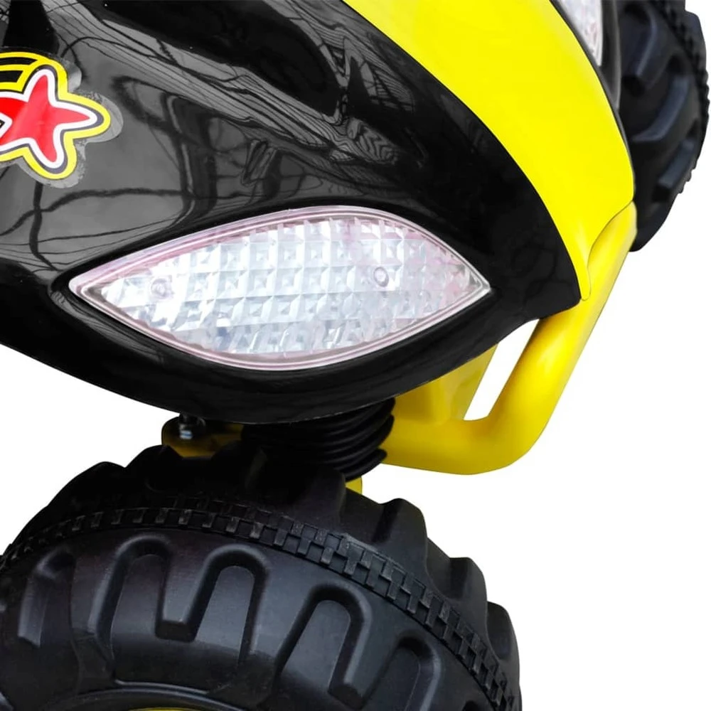 VIDAXL Quad électrique Pour Enfants Jaune Et Noir 8 VIDAXL Quad électrique Pour Enfants Jaune Et Noir – Image 6