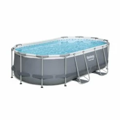 Kit Piscine Complet Bestway – Spinelle Grise – Piscine Ovale Tubulaire 4x2 M. Pompe De Filtration. Échelle Et Kit De Réparation -VerdeLuxe 6446748caa1454.69445911