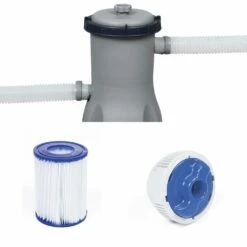 Kit Piscine Complet Bestway – Spinelle Grise – Piscine Ovale Tubulaire 4x2 M. Pompe De Filtration. Échelle Et Kit De Réparation -VerdeLuxe 6446748cb44dd2.11841521