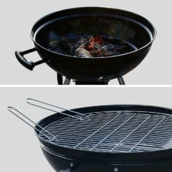 Barbecue Charbon De Bois Georges + Mallette D'ustensiles 18 Accessoires -VerdeLuxe 64467a65661c42.27071354