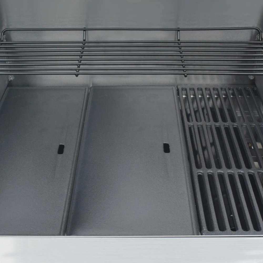 Plancha Pour Richelieu 3+1 Brûleurs - Plancha En Fonte Pour Barbecue. Accessoire Remplacement D'une Grille 4 Plancha Pour Richelieu 3+1 Brûleurs - Plancha En Fonte Pour Barbecue. Accessoire Remplacement D'une Grille – Image 2