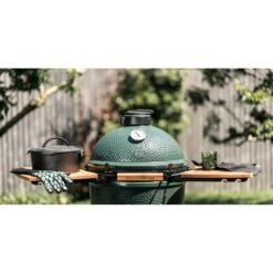 BIG GREEN EGG - Tablette Latérales Acacia Pour Big Green Egg Large -VerdeLuxe 644acedd85b074.34533849