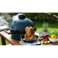 BIG GREEN EGG - Support à Rôtir Vertical Pour Poulet -VerdeLuxe 644acefd9cb3a7.26150934