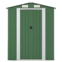 VIDAXL Abri De Jardin Vert 192x523x223 Cm Acier Galvanisé -VerdeLuxe 645583cde11b05.21081555