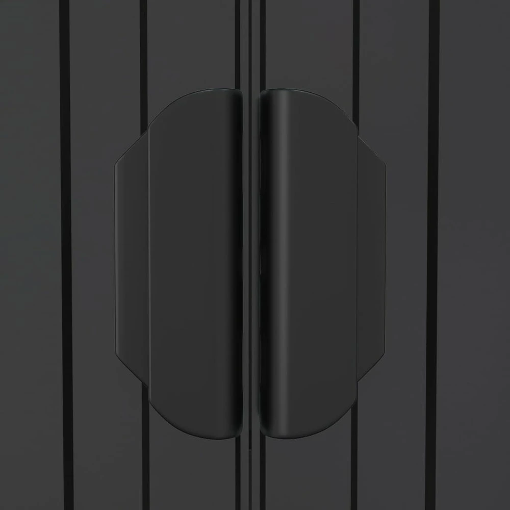 VIDAXL Abri De Jardin Anthracite 192x108x223 Cm Acier Galvanisé 9 VIDAXL Abri De Jardin Anthracite 192x108x223 Cm Acier Galvanisé – Image 7